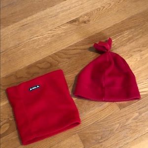 Gap fleece hat and Bula neck warmer